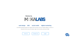 Desktop Screenshot of mokalabs.com