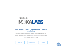Tablet Screenshot of mokalabs.com
